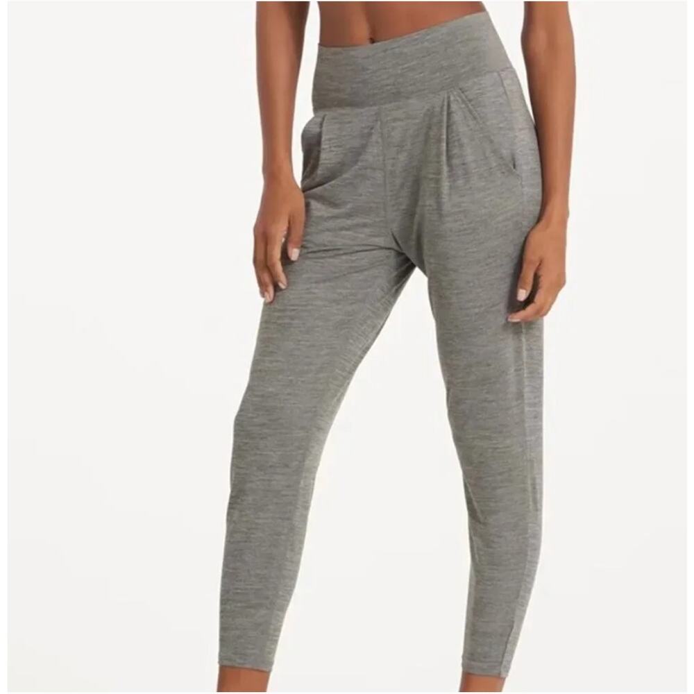 Vuori Lux At Ease Harem Style Pants Heather‎ Gray Medium